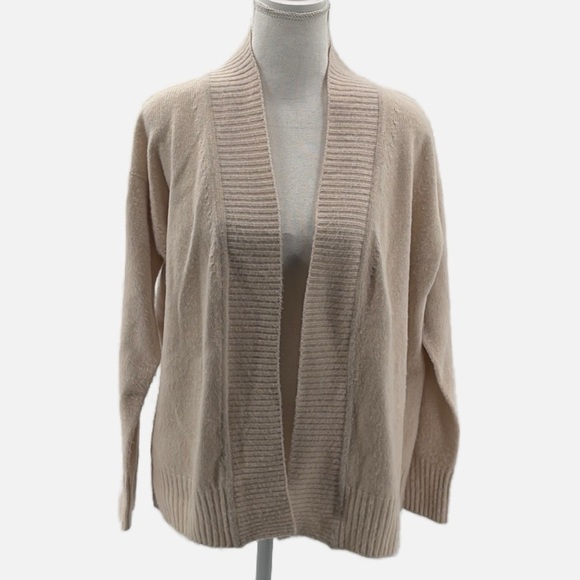 MaxMara Pure New Wool Cardigan Sweater in Beige - Size Large (measured) - Picture 1 of 9